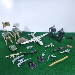 Chap Mei US Army Action Figures Drone Army Tank Acessories Military Play…